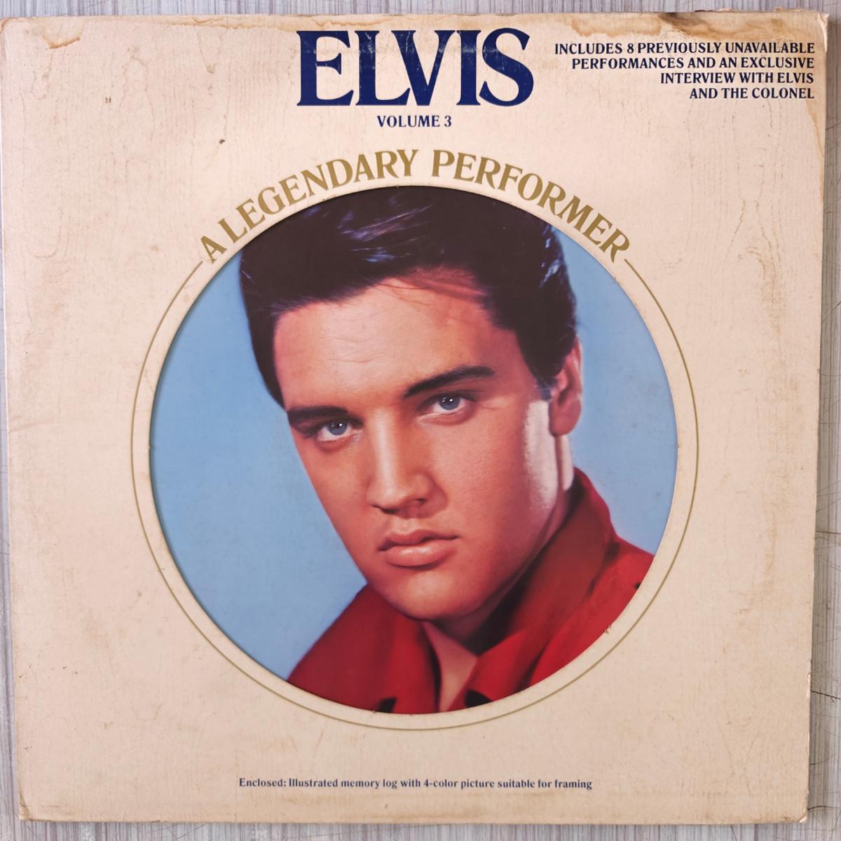 Elvis Presley - A Legendary Performer - Volume 3 ( (Used Vinyl - VG+) PJ Marketplace