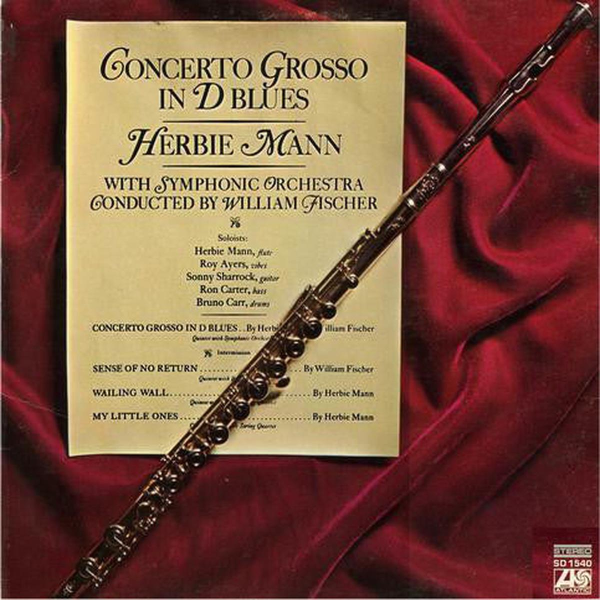 Herbie Mann Concerto Grosso In D Blues- 1969 Jazz (vinyl)