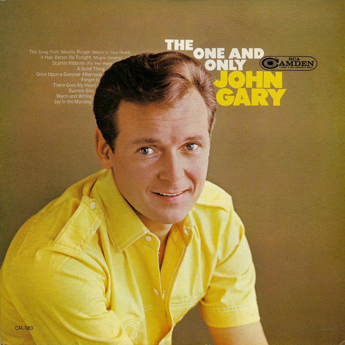 John Gary  The One And Only - 1966 - Easy listening jazz (vinyl)