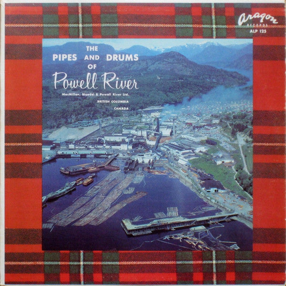 Powell River Pipes & Drums The Pipes And Drums Of Powell River~Pipe & Drum (Rare Vinyl)