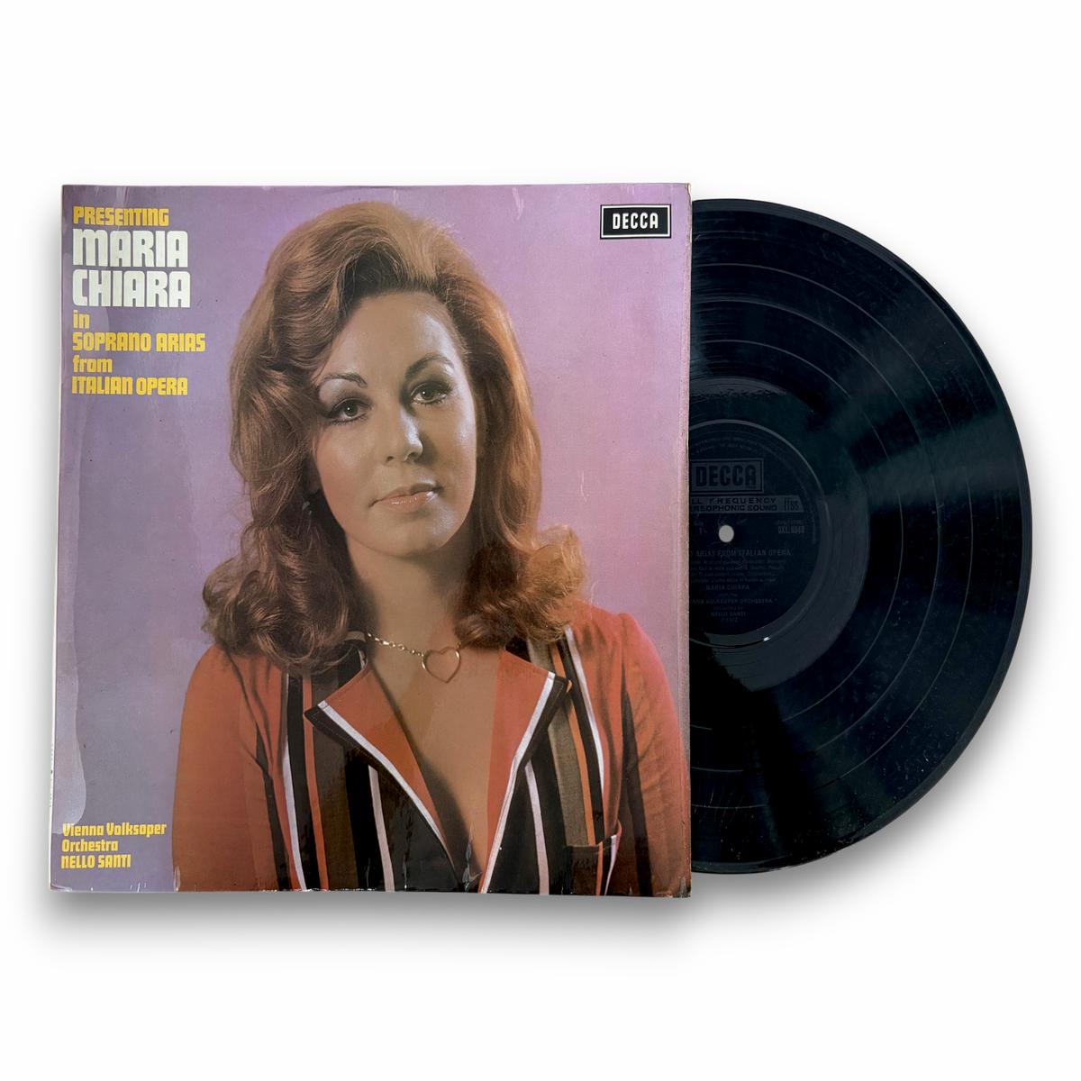 Presenting Maria Chiara In Soprano Arias From Italian Opera