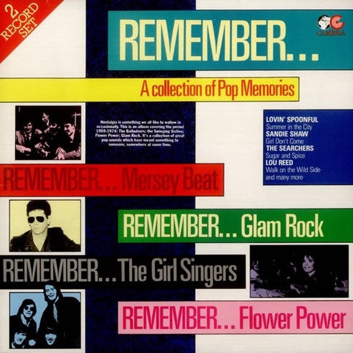 Remember A Collection Of Pop Memories - Rock, Funk / Soul, Pop Style: Psychedelic Rock, Pop Rock, Prog Rock, Soul (Vinyl)
