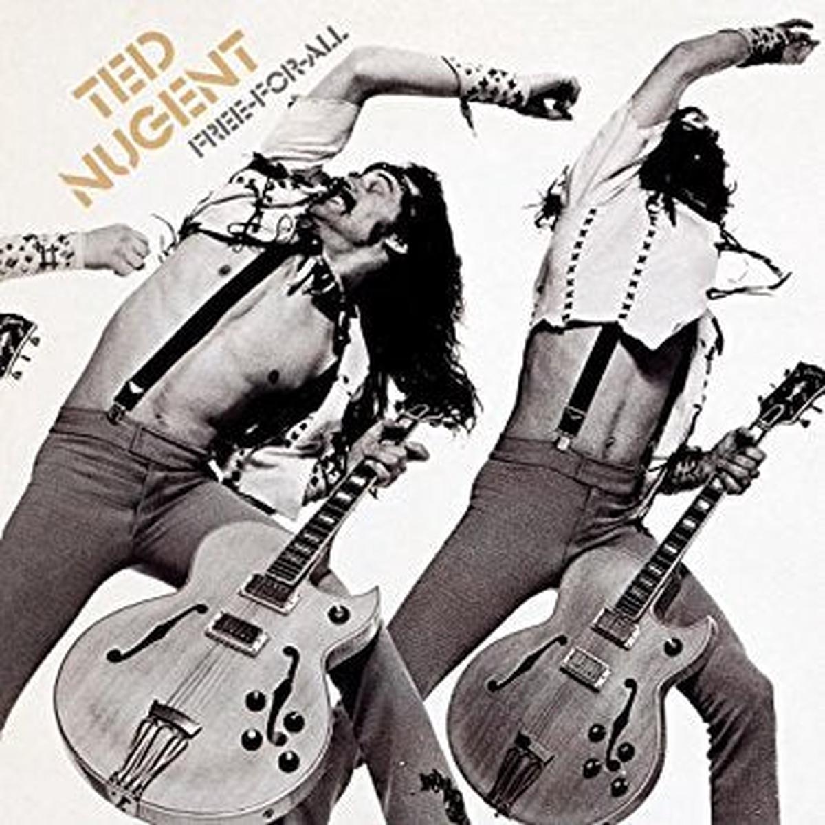 Ted Nugent Free-For-All -1976-Hard Rock (vinyl)