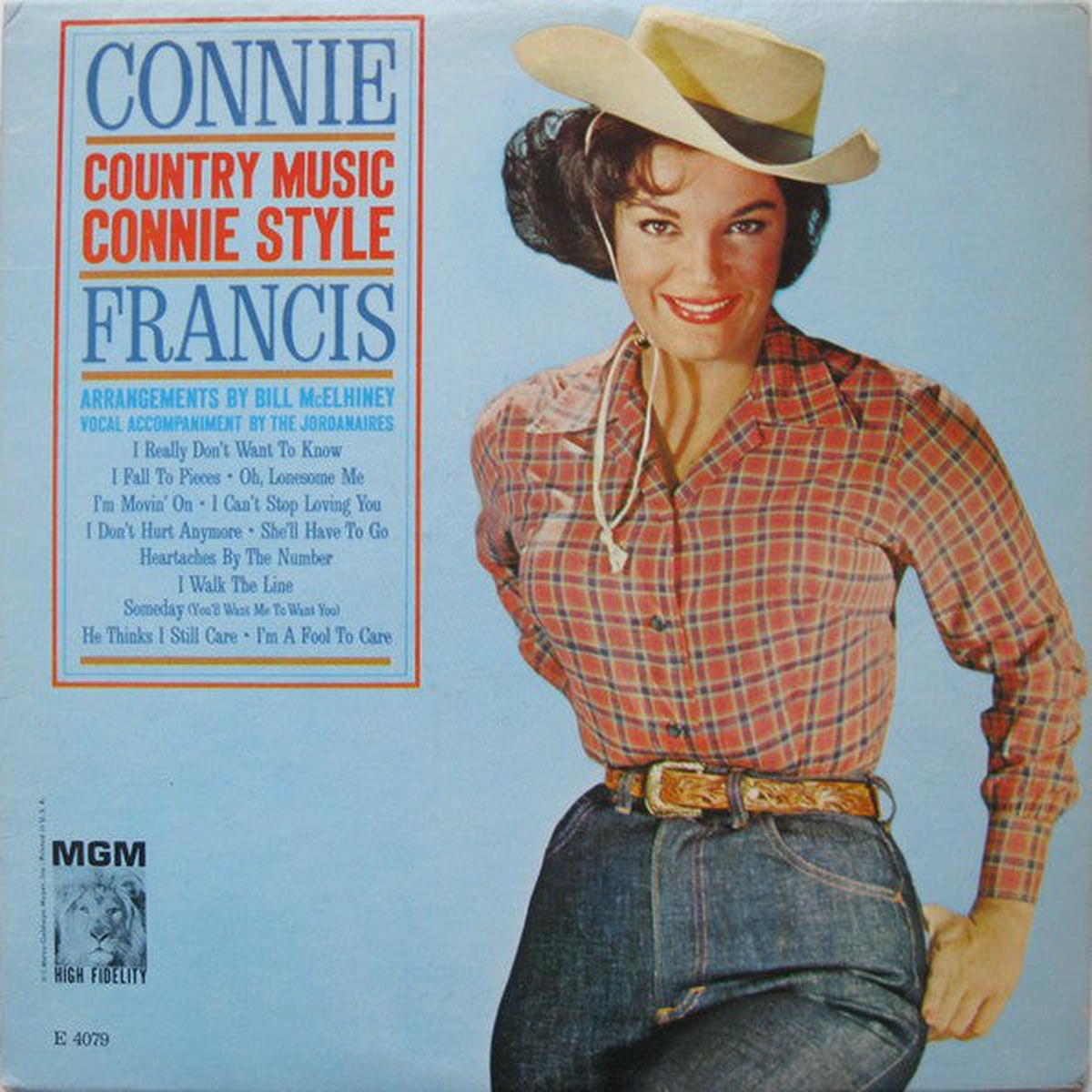Connie Francis  Country Music Connie Style -1962 -  Folk, World, & Country (vinyl)