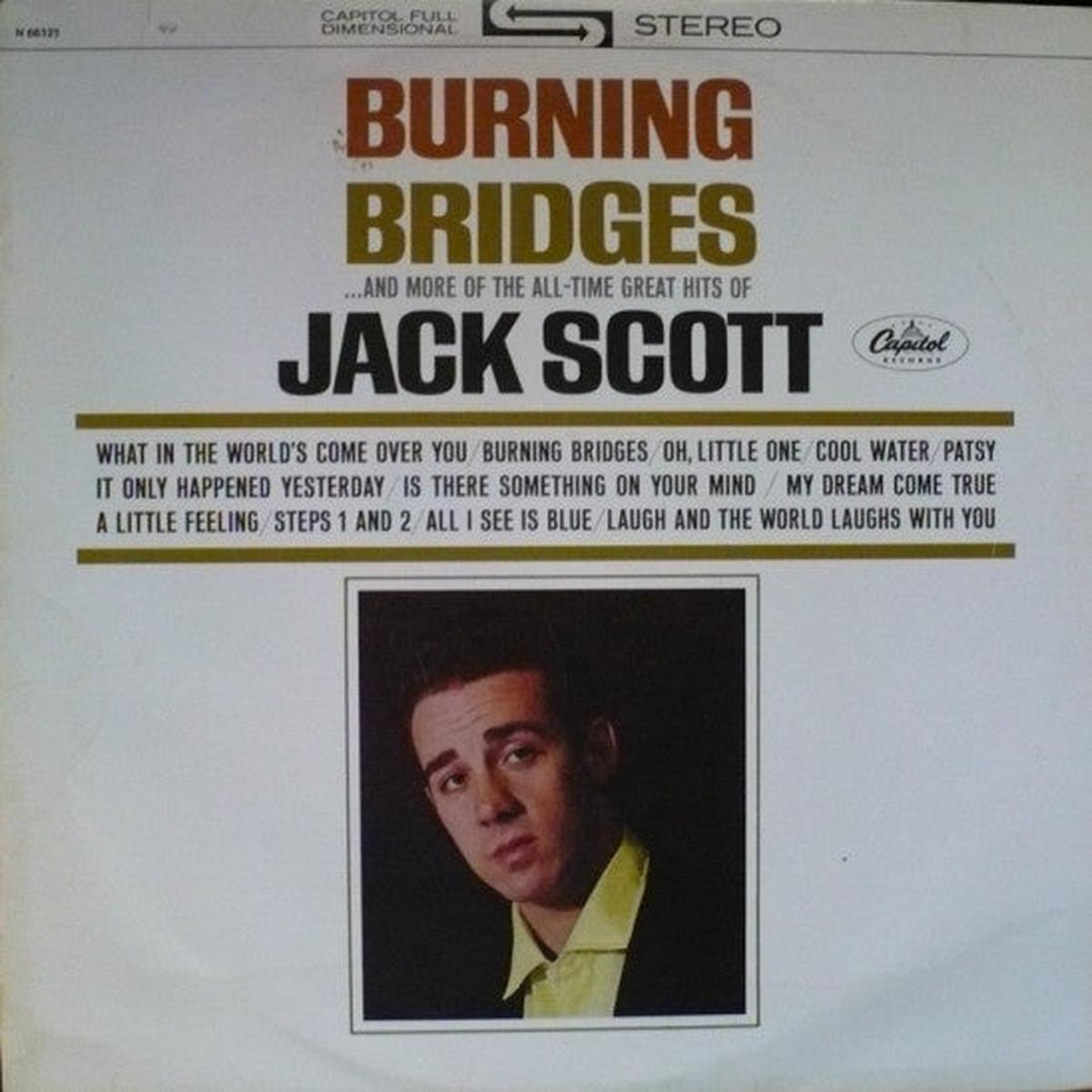 Jack Scott  Burning Bridges -1964- Country, Rockabilly Rock (vinyl)