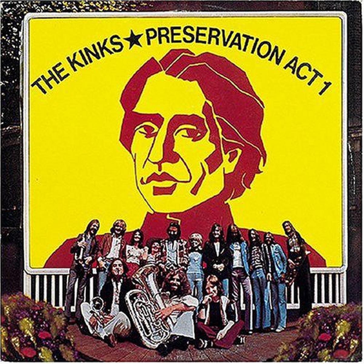Kinks Preservation Act 1 - 1973- Pop Rock, Rock & Roll (vinyl)