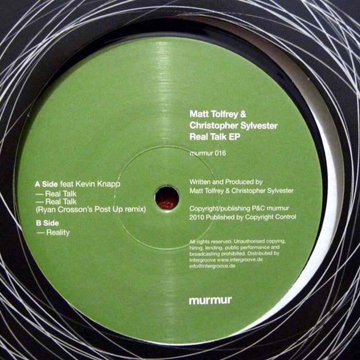 MATT TOLFREY & CHRIS SYLVESTER REAL TALK EP