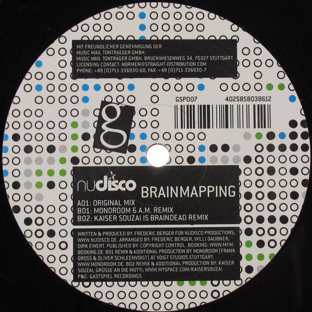 NUDISCO BRAINMAPPING