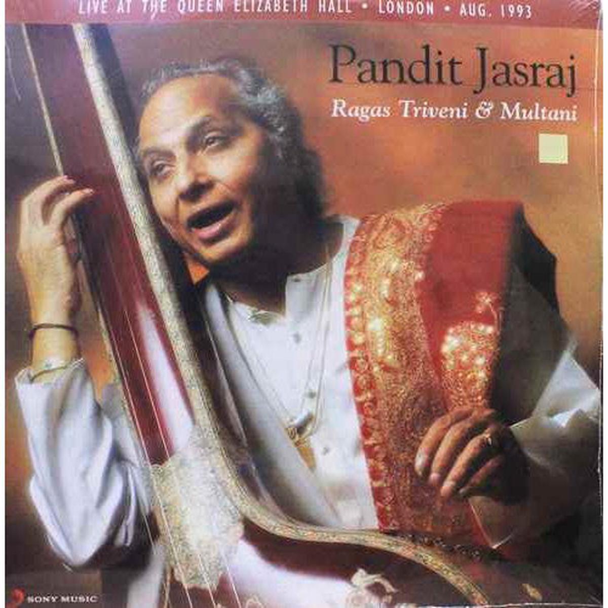 Pandit Jasraj - RECORD - RAGAS TRIVENI & MULTANI (Arrives in 4 Days)