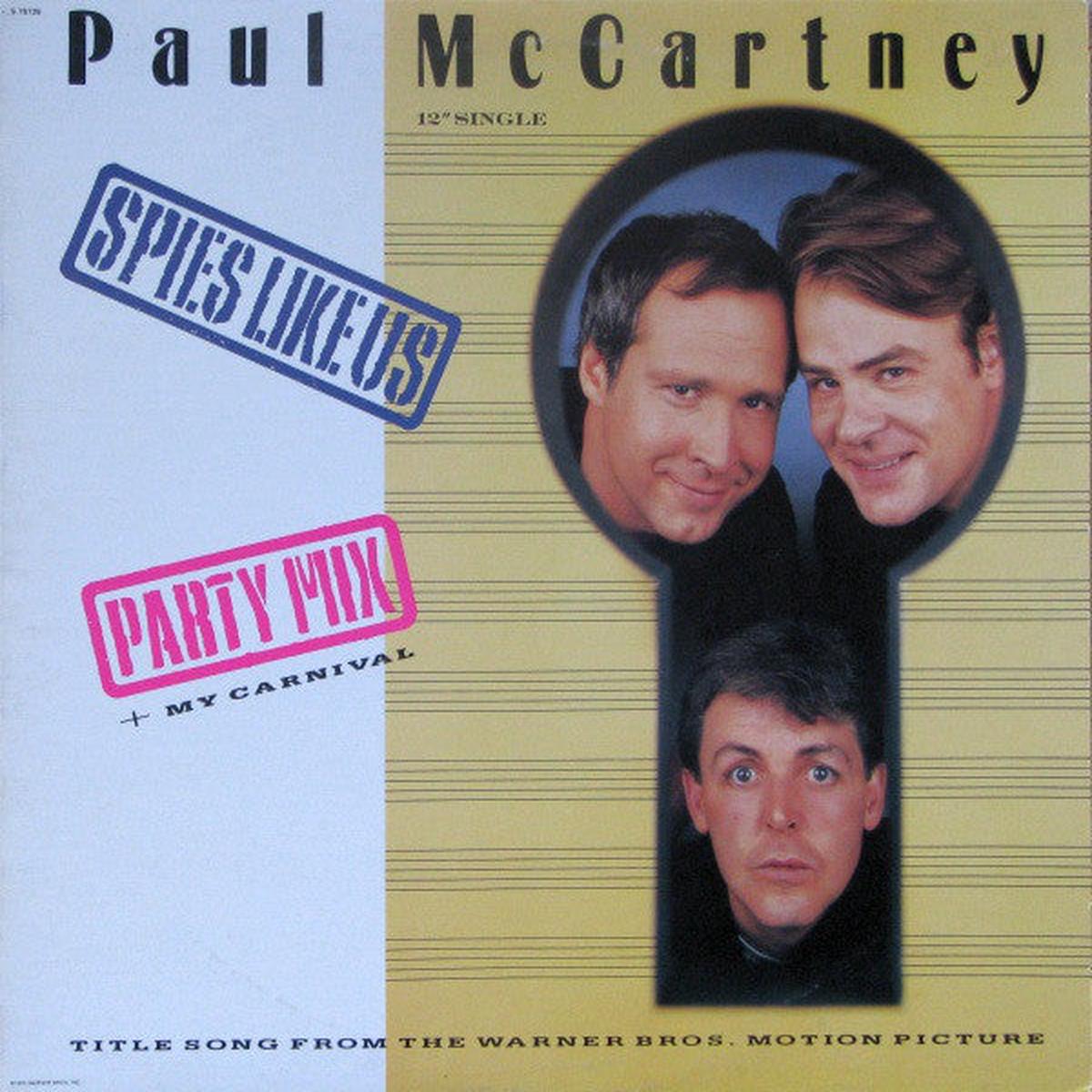 Paul McCartney Spies Like Us - 1985-Electronic, Rock Style: Pop Rock, Synth-pop (vinyl)