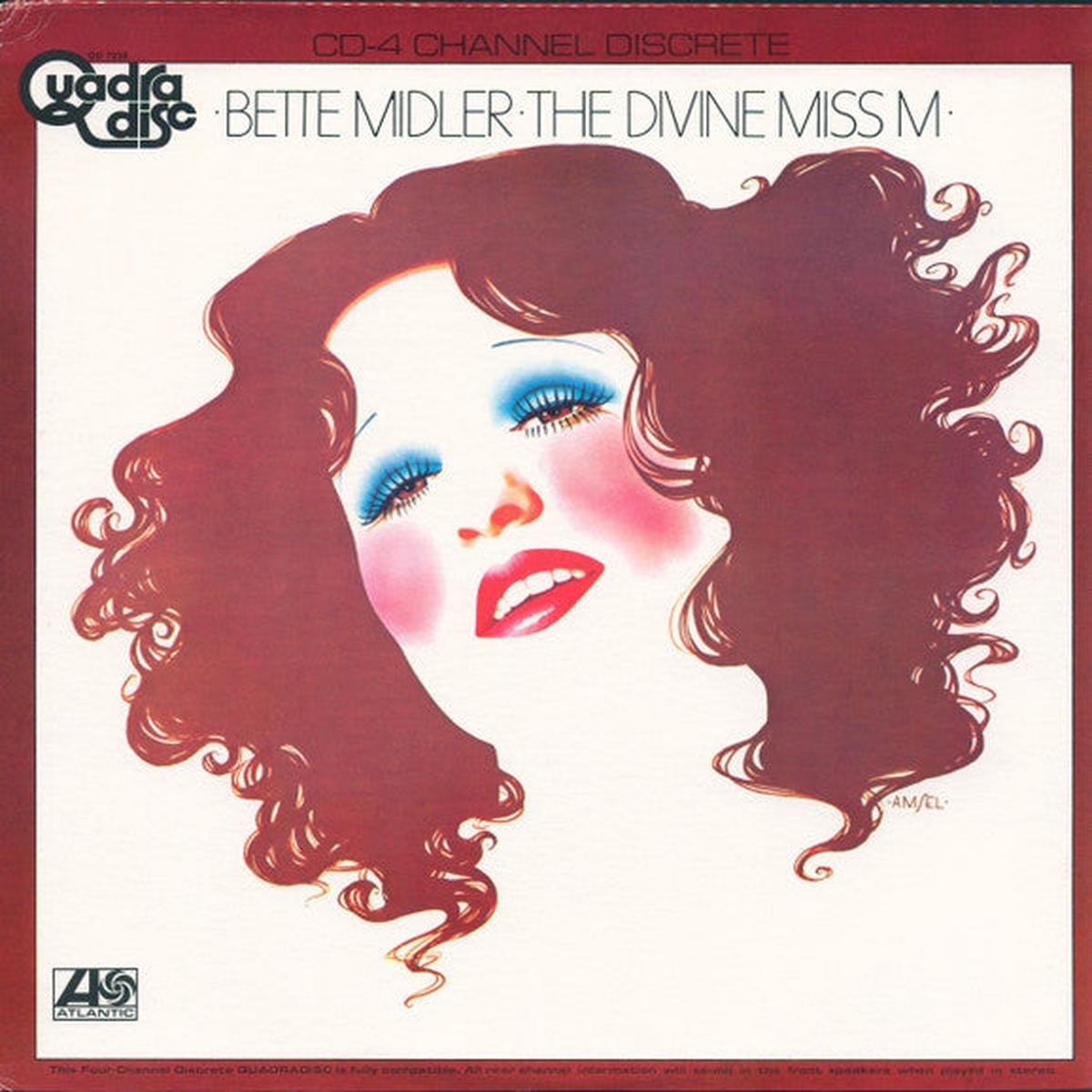Bette Midler The Divine Miss M 1972 Vocal Pop / Cabaret (Canadian pressing QuadraDi (vinyl)sc)