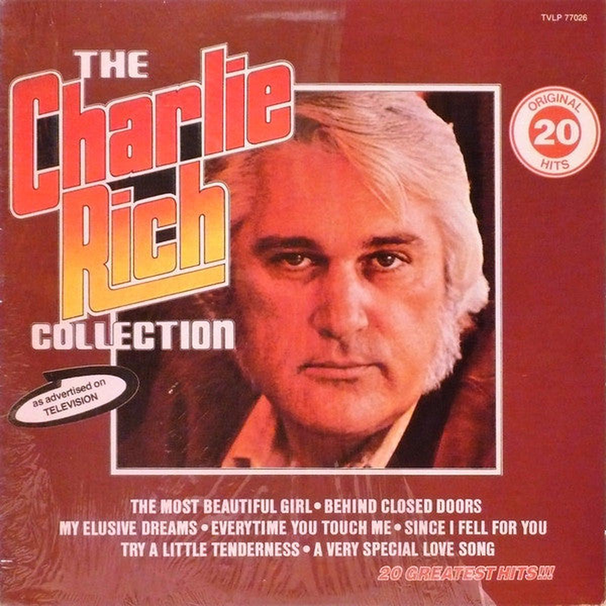 Charlie Rich  The Charlie Rich Collection - 1977- Folk, World, & Country (vinyl)