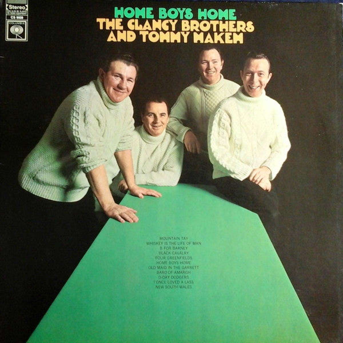Clancy Brothers & Tommy Makem Home Boys Home -1968- Celtic Folk (vinyl)