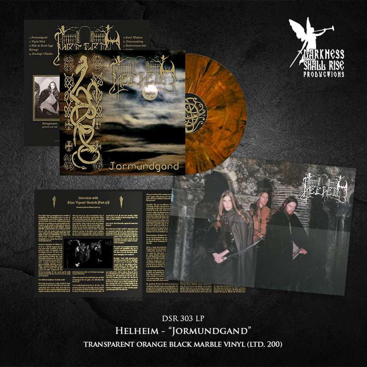 HELHEIM: Jormundgand LP (orange/black/transparent vinyl)