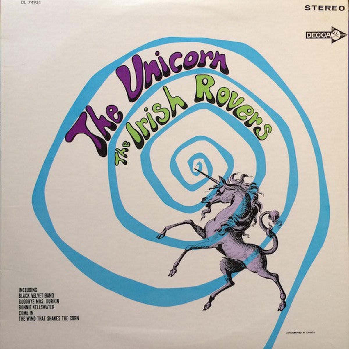 Irish Rovers The Unicorn -1967 Folk (vinyl) Classic !