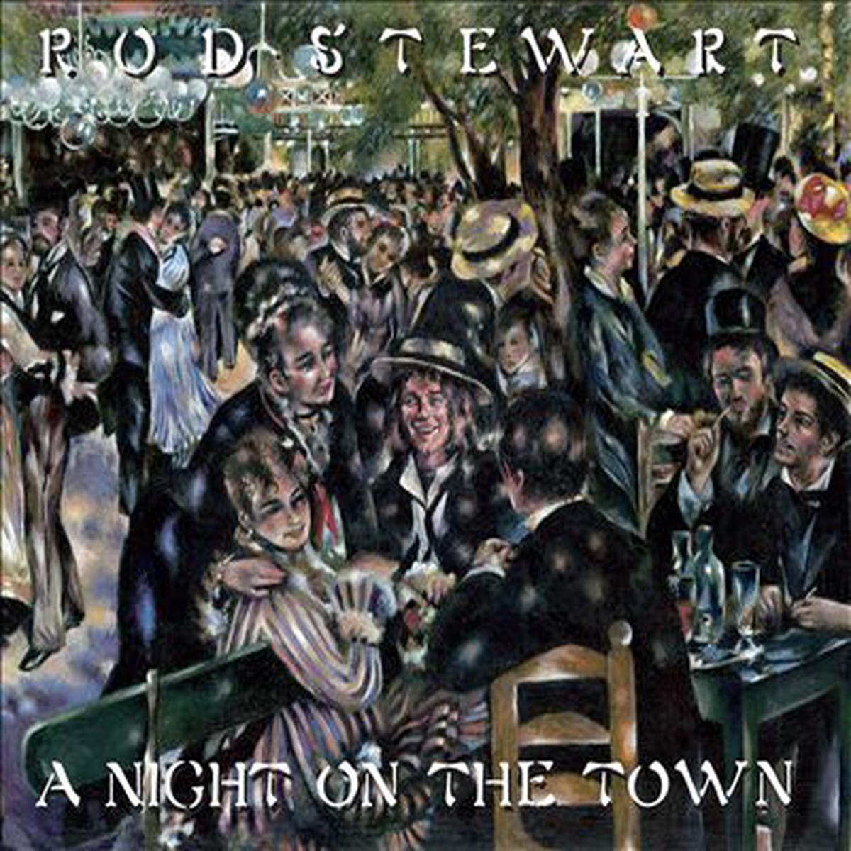 Rod Stewart - A Night On The Town (Clearance Vinyl) Wear on the Cover / Vinyl Excellent