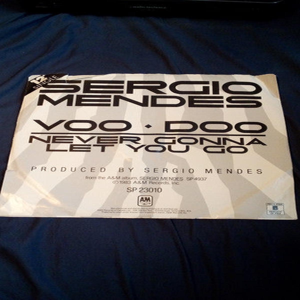 Srgio Mendes Voo Doo/Never Gonna Let You Go - 1983-Jazz, Funk / Soul, Pop (12", 33 RPM)