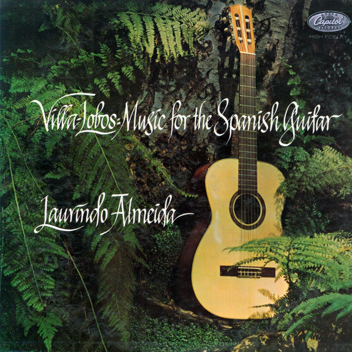 Laurindo Almeida & Villa-Lobos -Villa Lobos: Music For The Spanish Guitar - 1963-Classical, Latin Jazz (Vinyl)