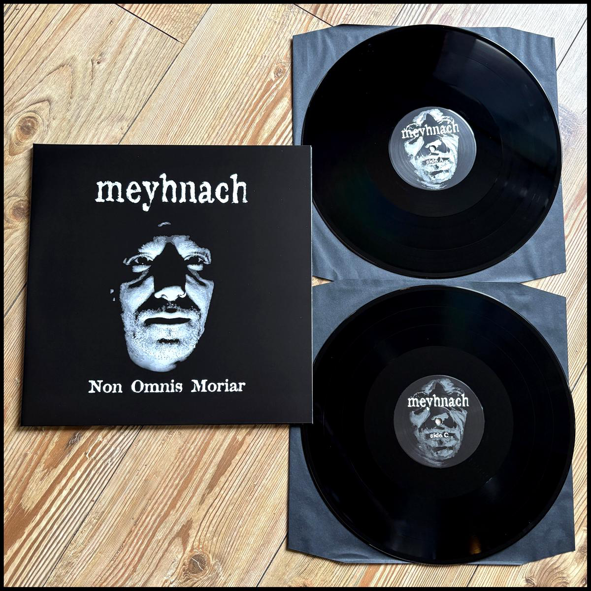 MOVING SALE: MEYHNACH (MUTIILATION): Non Omnis Moriar double LP (2 x black vinyl, debut album by Mutiilation mainman) *new*