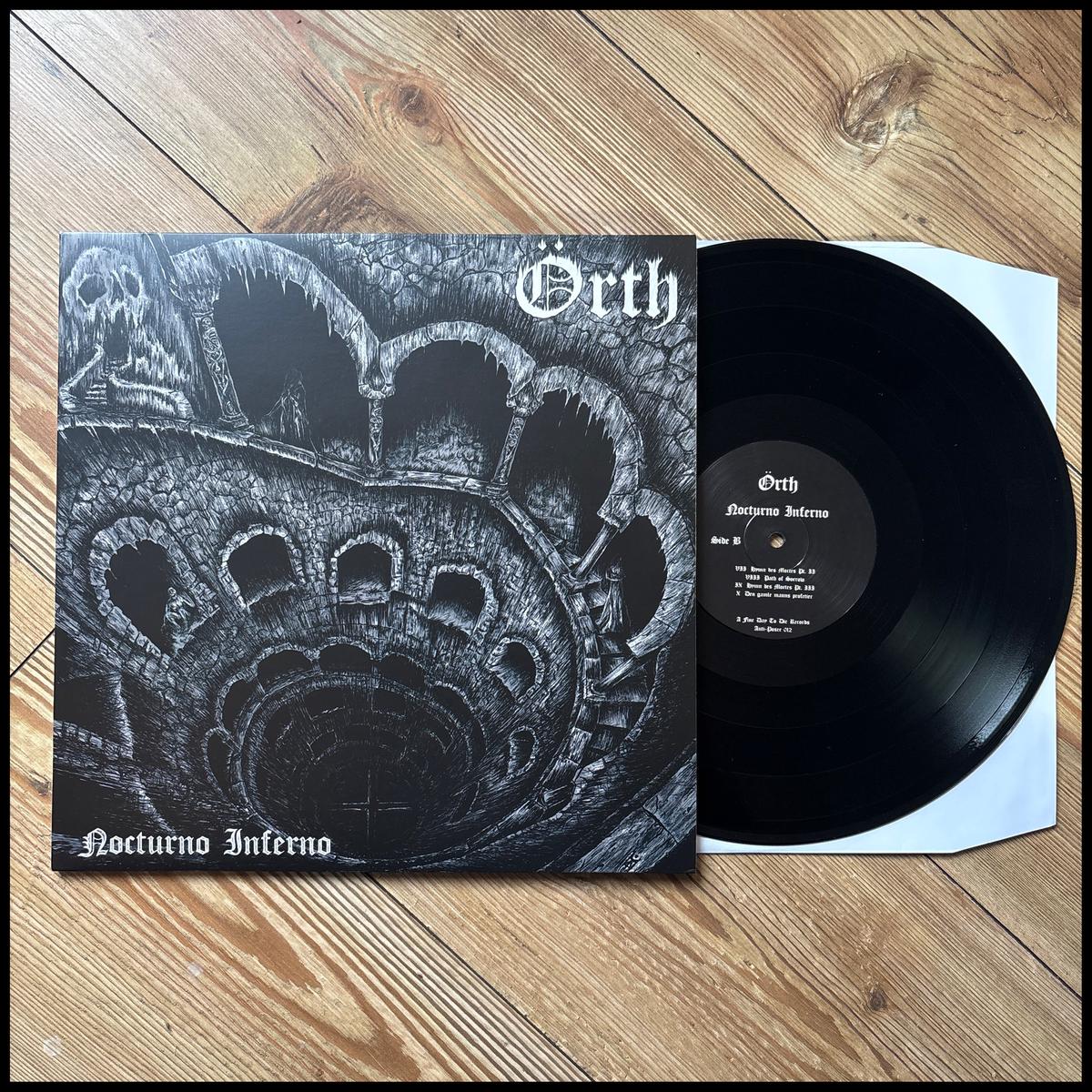 ORTH: Nocturno Inferno LP (mid-90s BM feat Ares and Grim of Immortal/Gorgoroth (RIP), black vinyl) *new*