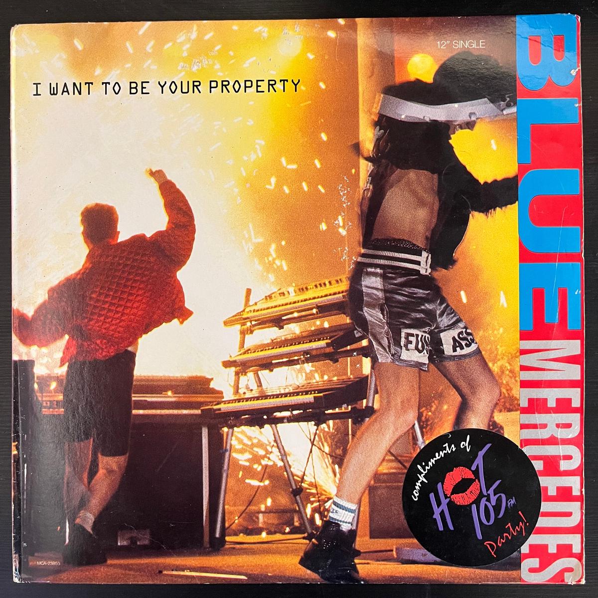 Blue Mercedes - I Want To Be Your Property ( (Used Vinyl - VG+) KV Marketplace