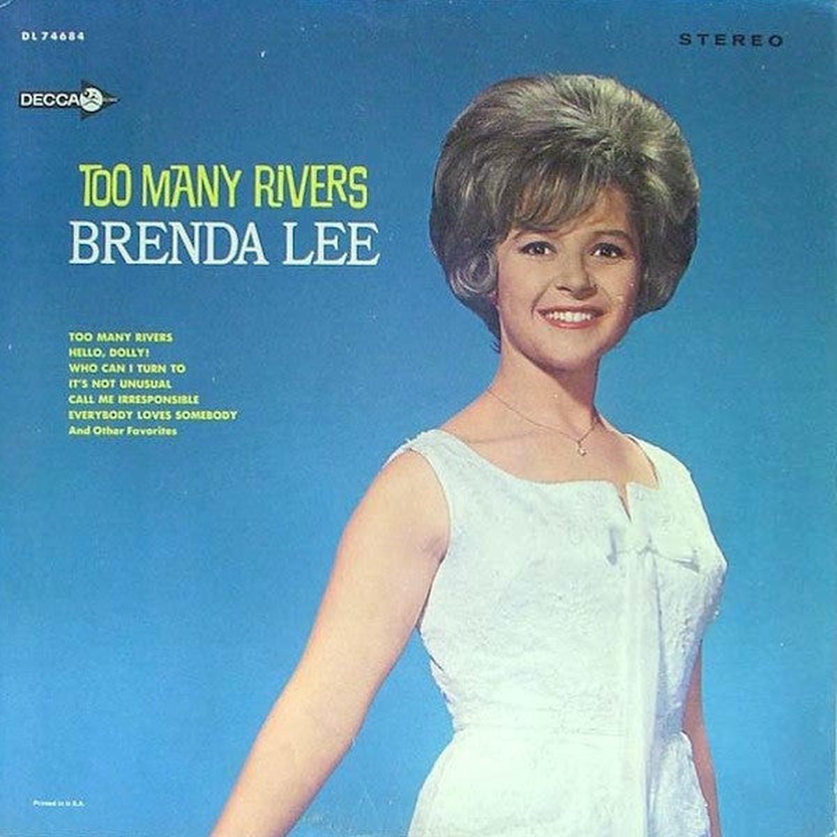 Brenda Lee Too Many Rivers - 1965-Folk, World, & Country (vinyl)