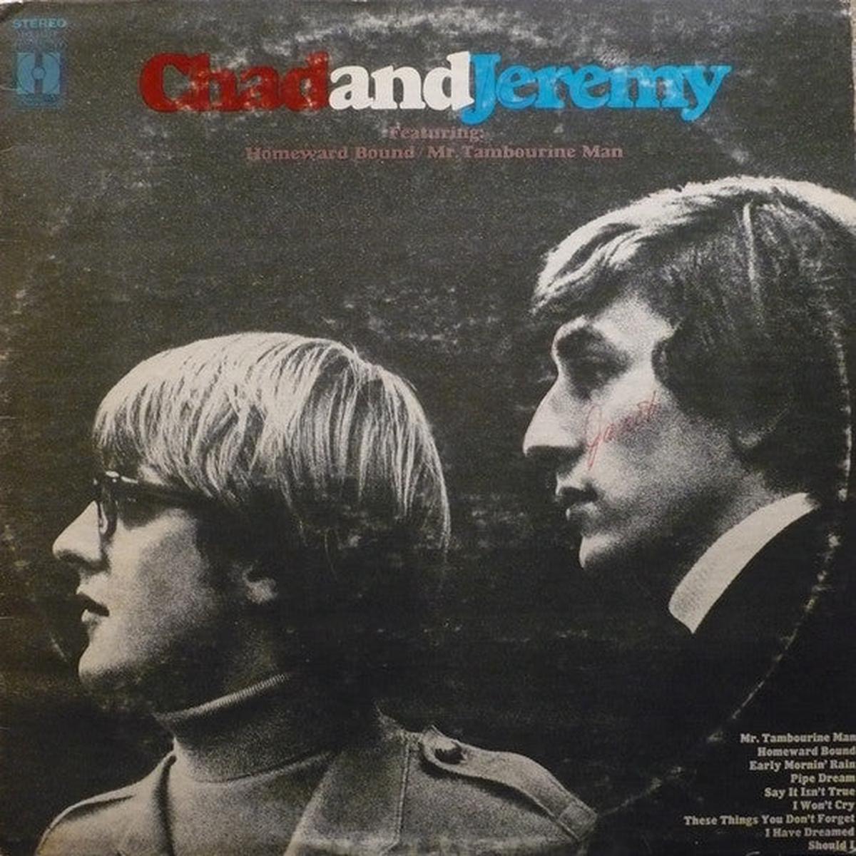 Chad And Jeremy Featuring: Homeward Bound / Mr. Tambourine Man - 1969-Pop (Rare Vinyl)