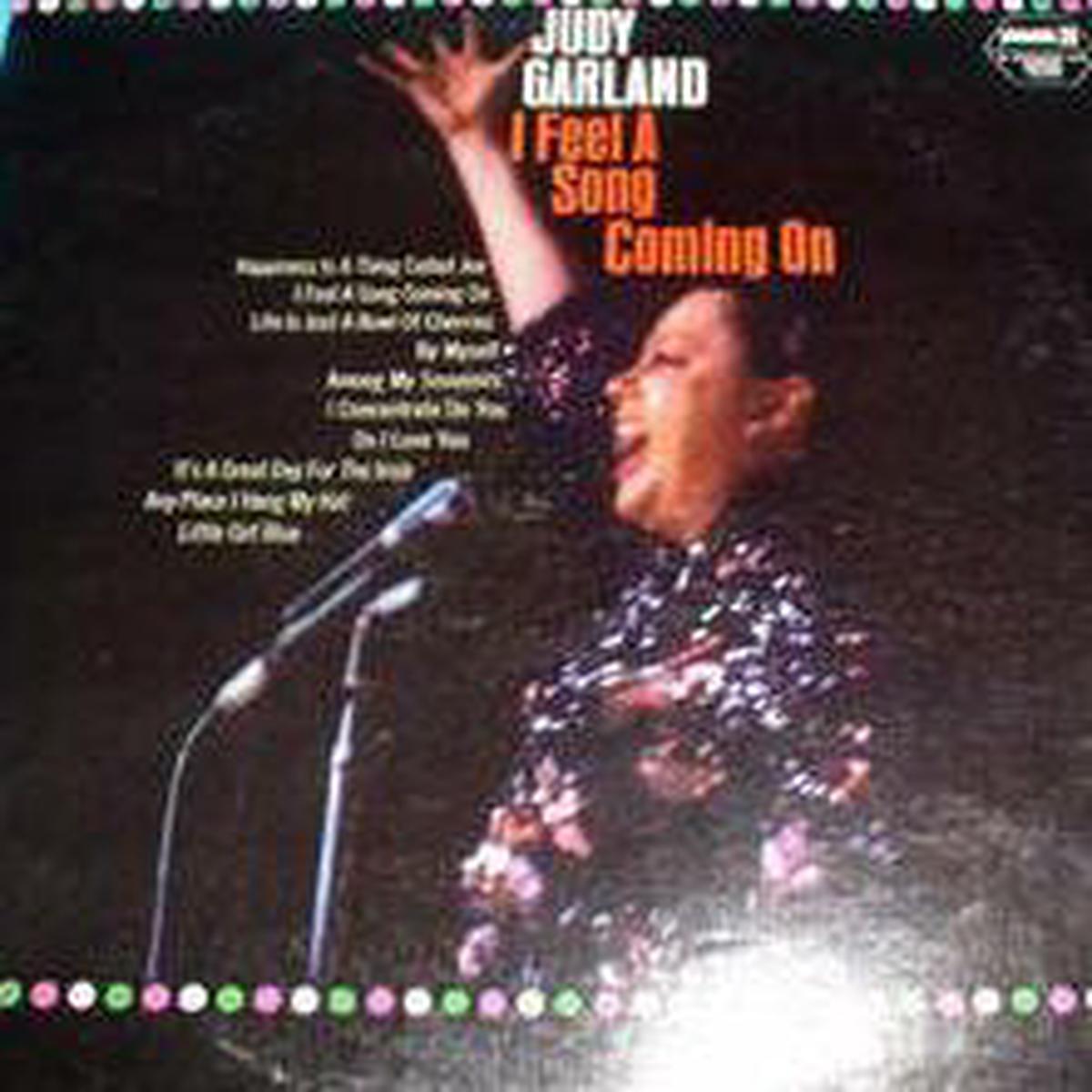 Judy Garland  I Feel A Song Coming On -1956- Jazz Vocal (vinyl)