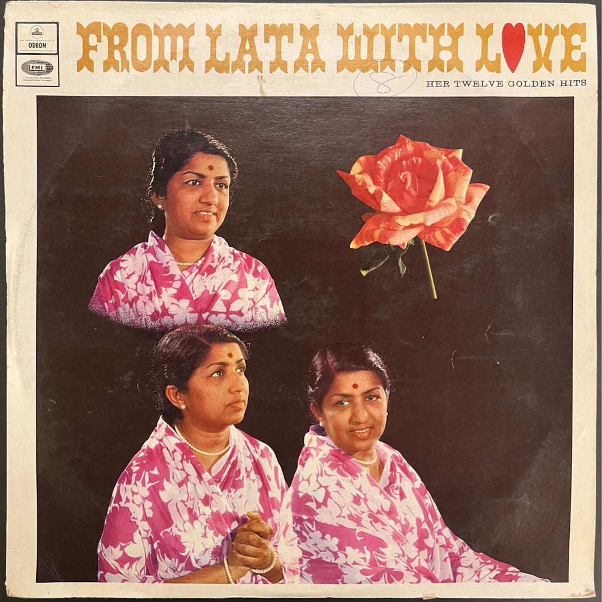 Lata Mangeshkar From Lata With Love - Her Twelve Golden Hits (Used Vinyl - VG+) JB Marketplace