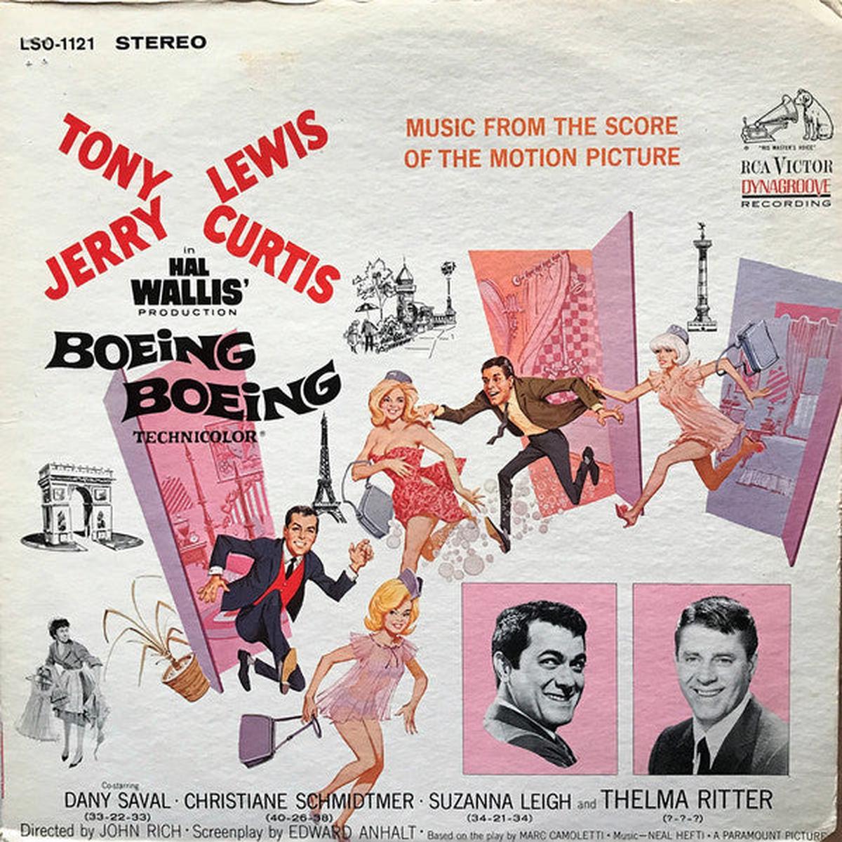 Neal Hefti Boeing Boeing -1966 - Neal Hefti Boeing Boeing Soundtrack (Rare Vinyl)