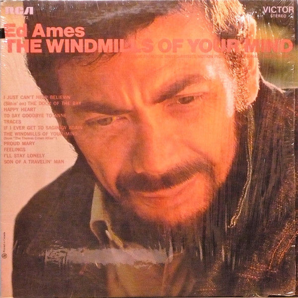 Ed Ames The Windmills Of Your Mind -1969 -Pop (Vinyl) Near Mint
