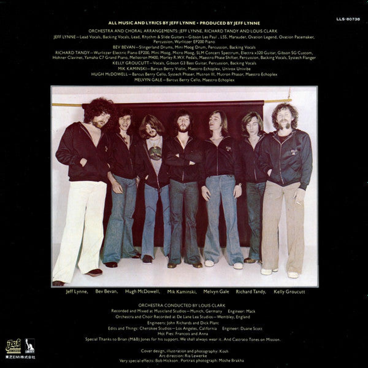 Electric Light Orchestra A New World Record ( Japanese Import ) 1978-Symphonic Rock (Vinyl) No OBI Strip