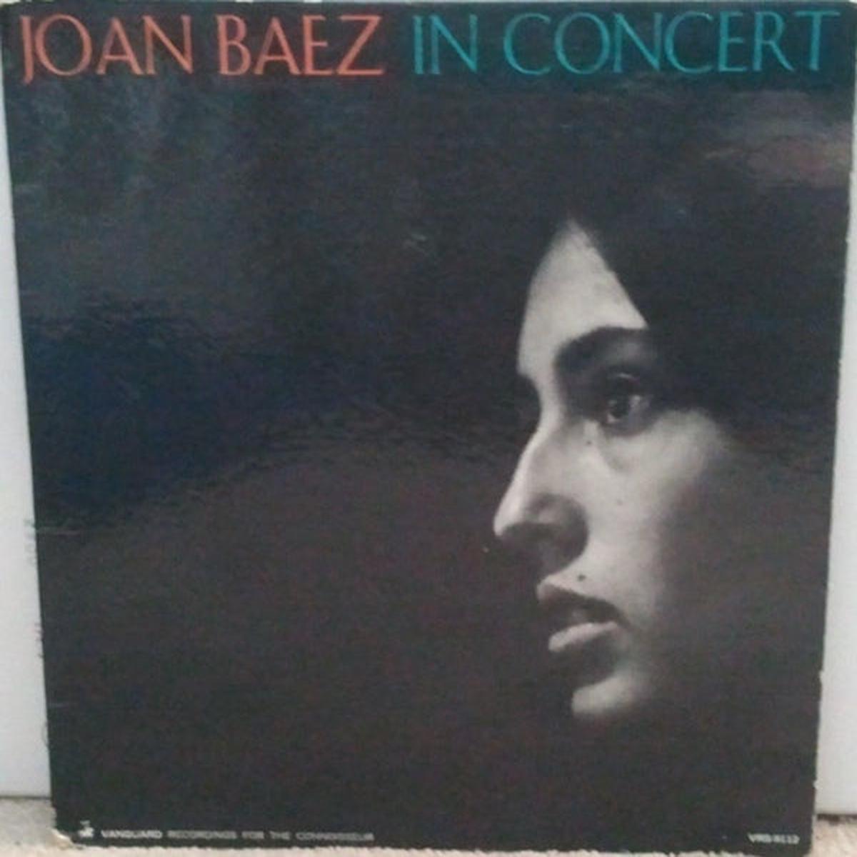 Joan Baez In Concert - 1962 - Folk Rock (vinyl)