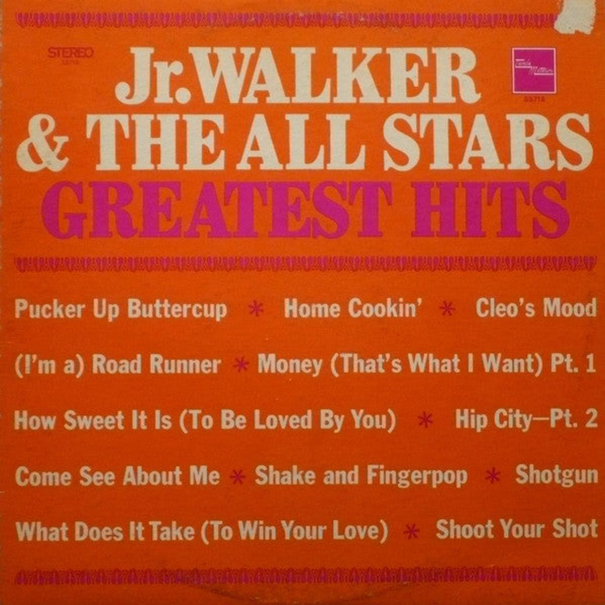 Jr. Walker & The All Stars Greatest Hits - 1969-Soul, Rhythm & Blues (vinyl)