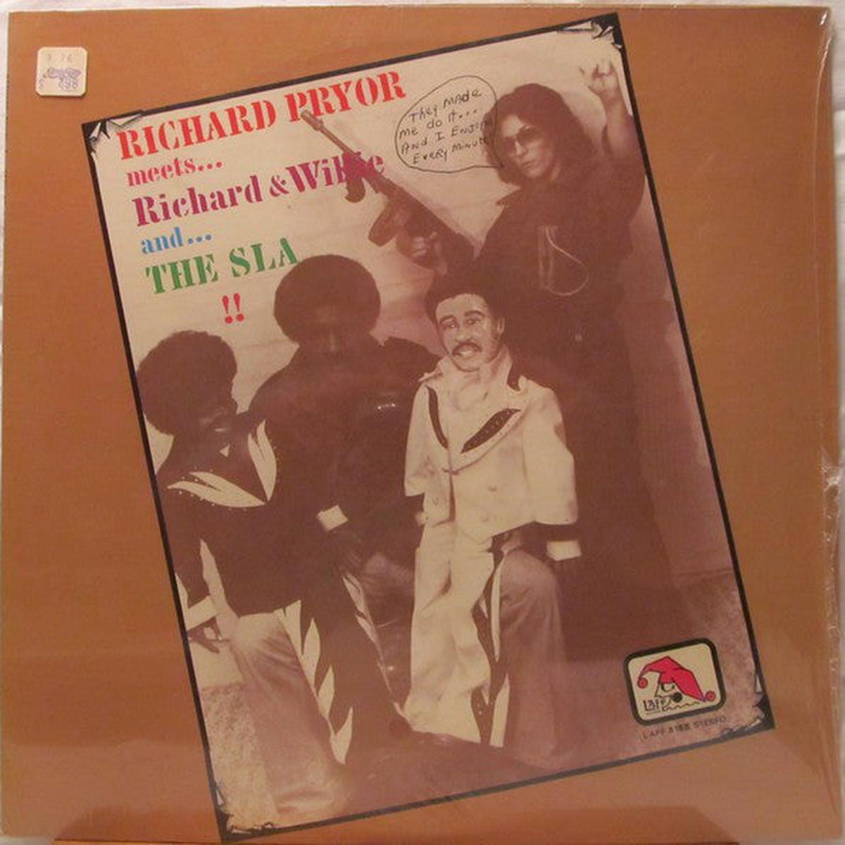 Richard Pryor / Richard & Willie Richard Pryor Meets...Richard & Willie And...The SLA!! 1976- Non-Music Comedy (vinyl)