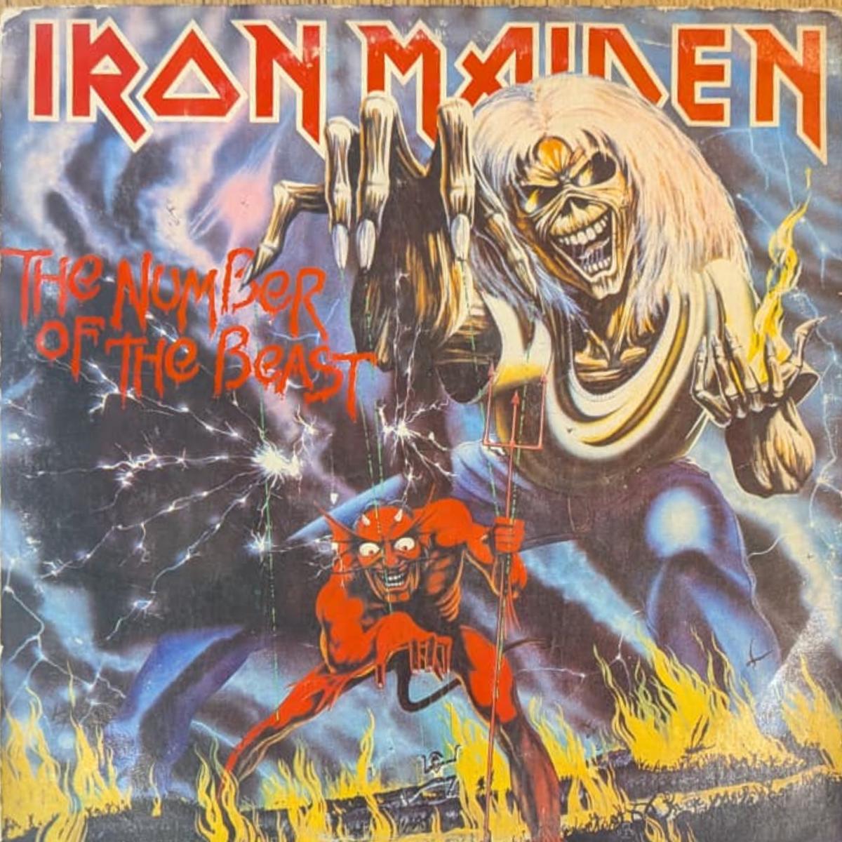 Iron Maiden - The Number Of The Beast ( (Used Vinyl - VG+) RM Marketplace