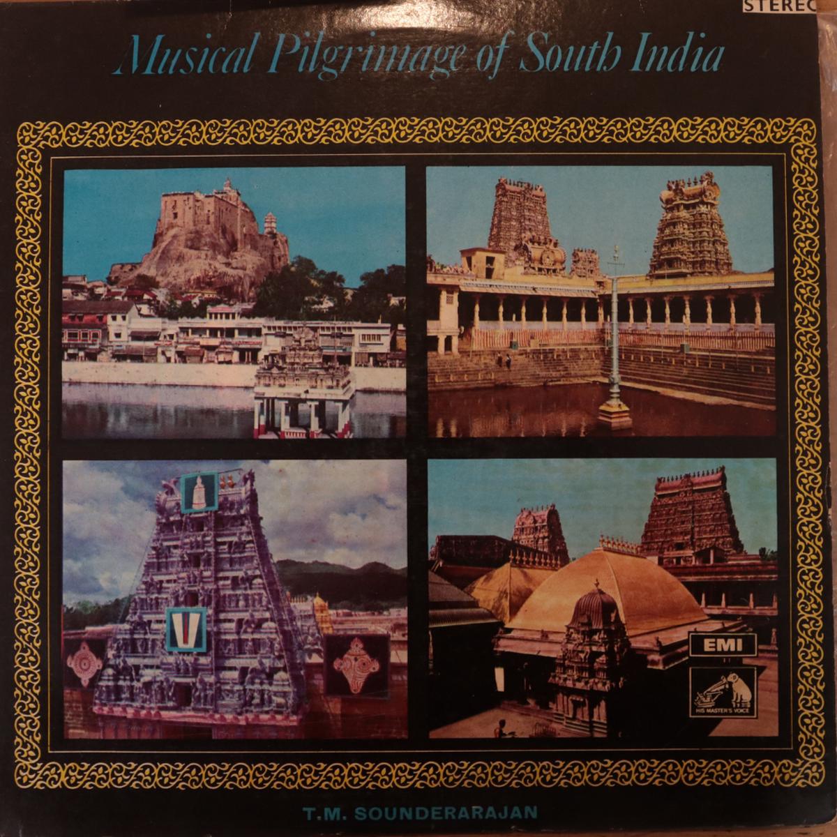 T.M. Soundararajan - Musical Pilgrimage Of South India (Indian Pressing) ( (Used Vinyl - VG) BF Marketplace