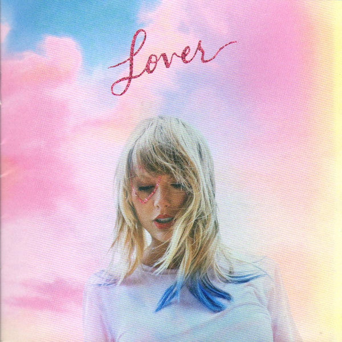 Taylor Swift - Lover (baby pink) (light blue) (Quick Ship)