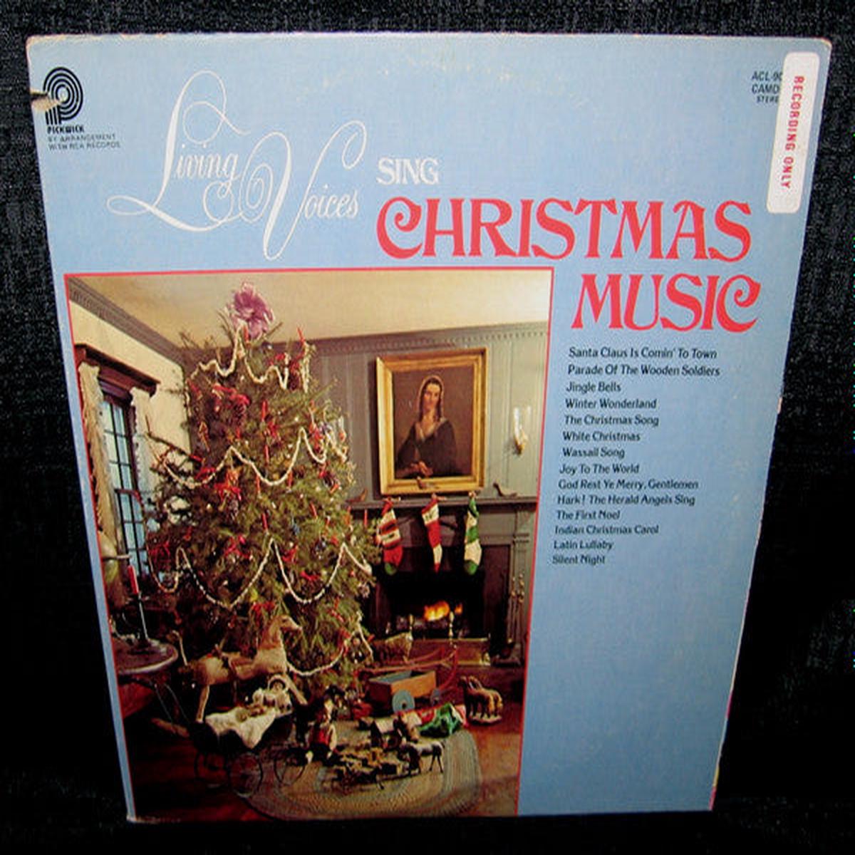Living Voices Living Voices Sing Christmas Music 1977- Pop Style: Easy Listening, Choral, Holiday (vinyl)