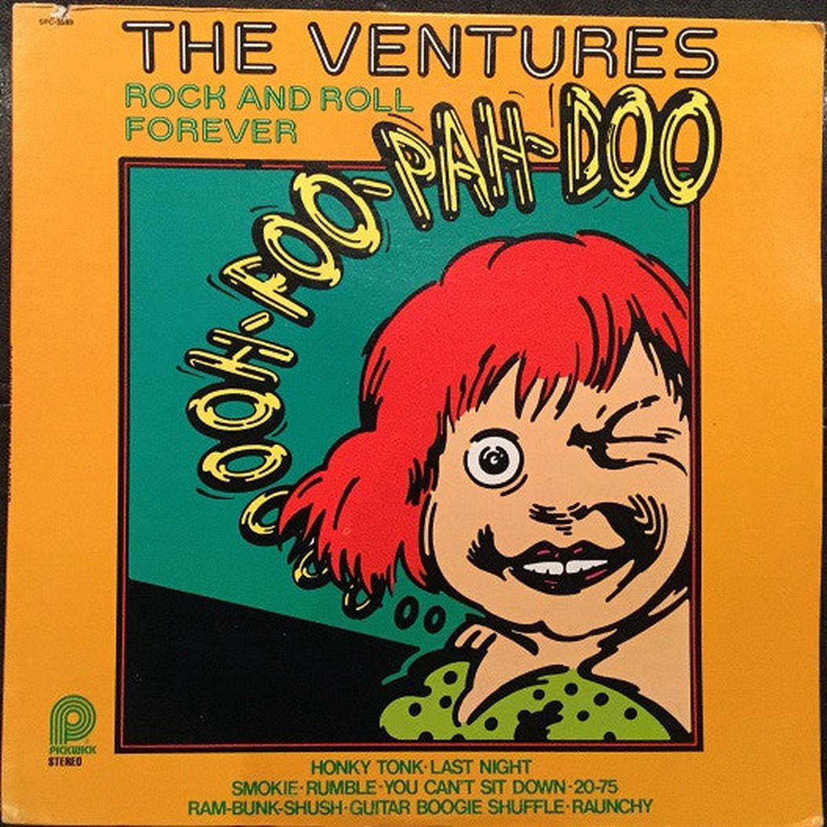 The Ventures  Rock And Roll Forever - 1978-Rock & Roll, Blues Rock (Vinyl)