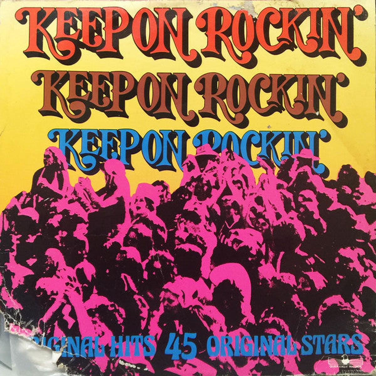 Various  Keep On Rockin  1983  Soft Rock/Pop (rare vinyl) 4 lp set