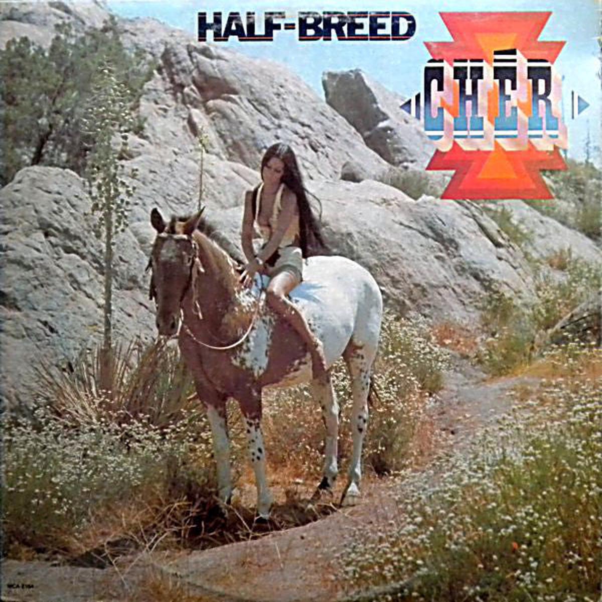 Cher Half-Breed -1972- pop Rock (vinyl) light marks on vinyl
