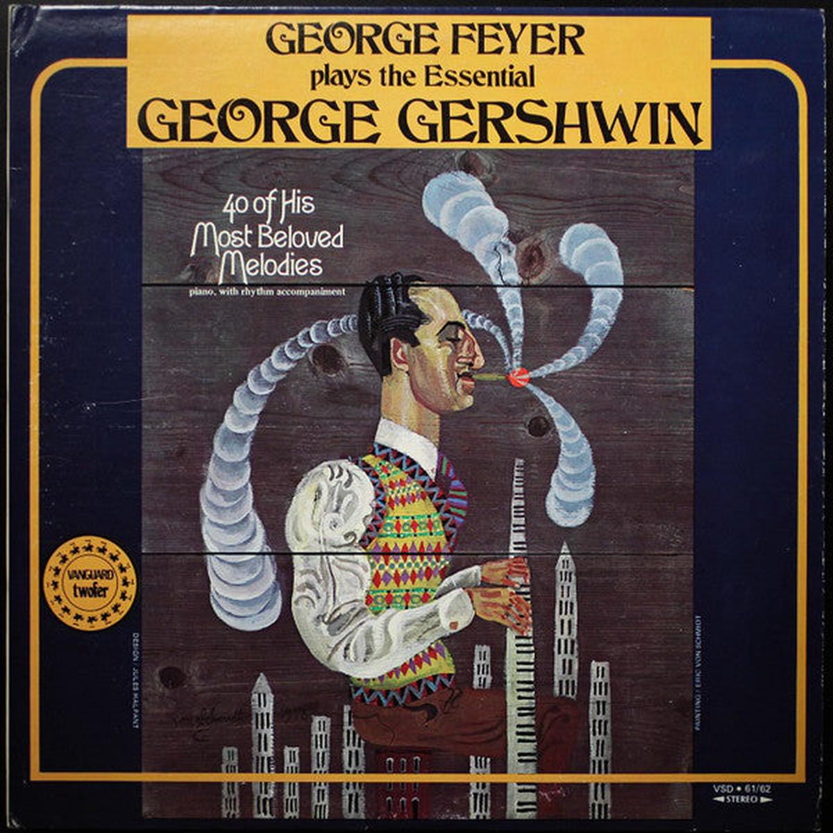 George Feyer  Plays The Essential George Gershwin - 2 lps - 1974- Classical, Folk, World, & Country, Stage & Screen (vinyl)