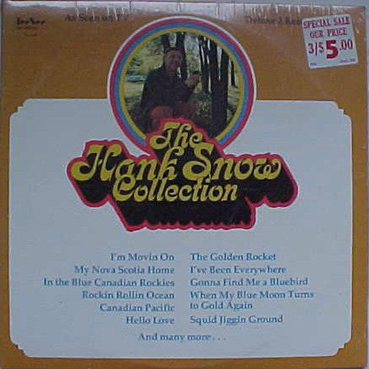 Hank Snow The Hank Snow Collection - 2 lp set - 1974 - (New Sealed Vinyl)