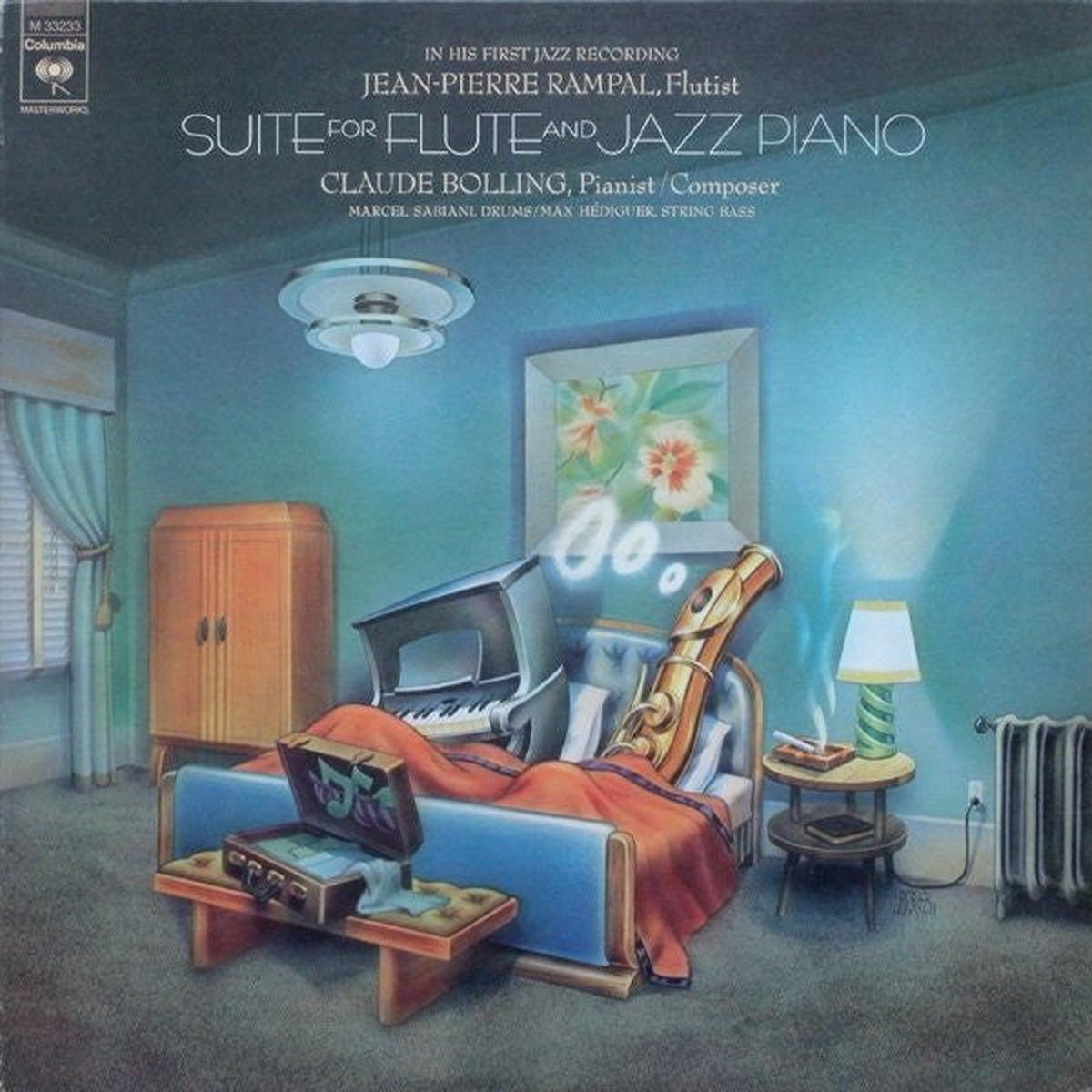 Jean-Pierre Rampal / Claude Bolling  Suite For Flute And Jazz Piano - Classical (vinyl)