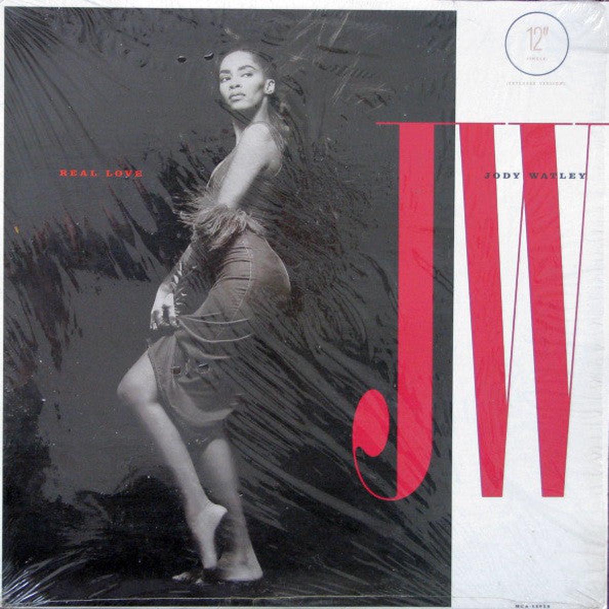 Jody Watley  Real Love - 1989- RnB/Swing, Synth-pop (12", 33  RPM  vinyl)