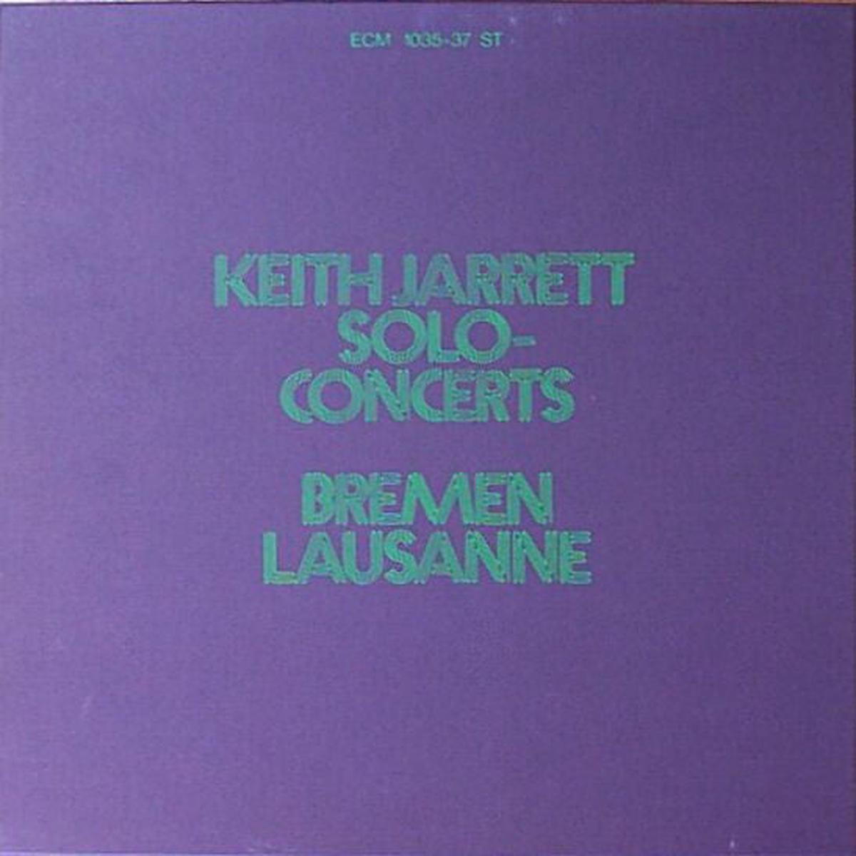 Keith Jarrett Solo Concerts: Bremen / Lausanne -1973 ( 3 lps ) Jazz (vinyl) NM