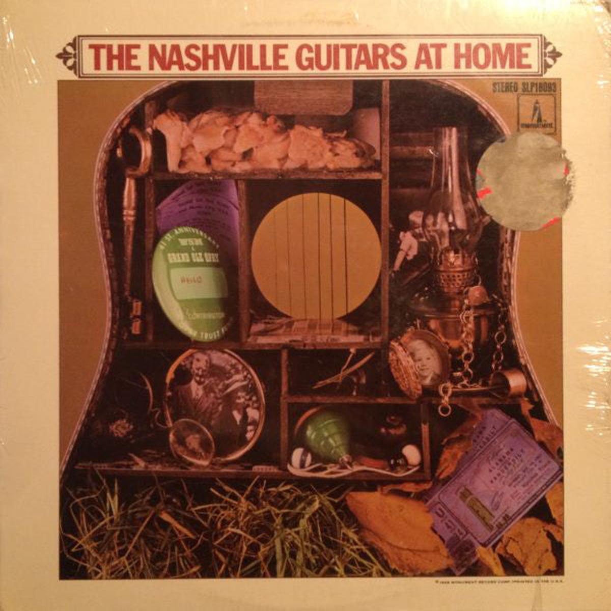 Nashville Guitars The Nashville Guitars At Home - 1968-Folk, World, & Country (vinyl)