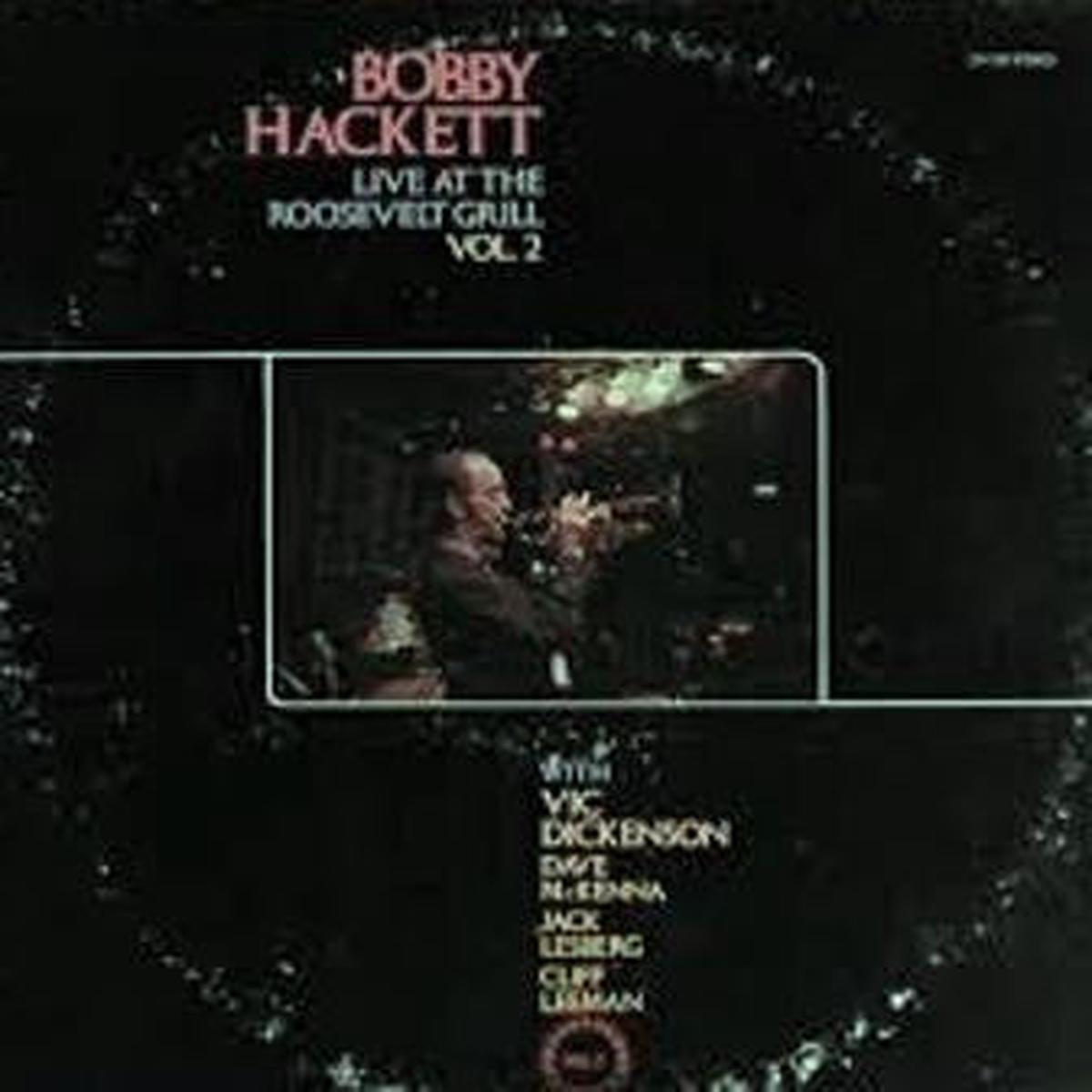 Bobby Hackett  Live At The Roosevelt Grill Vol. 2 - 1975- Jazz (vinyl)