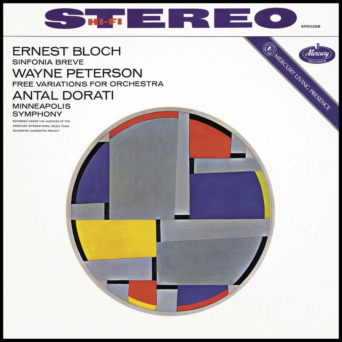 Ernest Bloch - Sinfonia Breve / Free Variations For Orchestra (Decca) (Half Speed Mastered) (Arrives in 30 days)